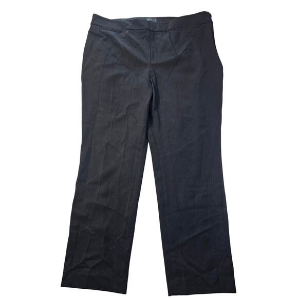 16P 16 P Refined Bi-Stretch Tailored Straight-Leg NWOT black career causal work - Picture 2 of 10